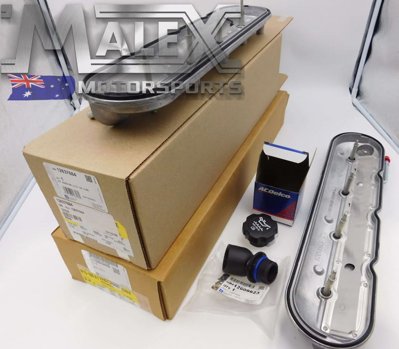 Ls3 Rocker Covers LS3 L98 L77 Rocker Covers New GM with bolts and gaskets HSV VE VF ...