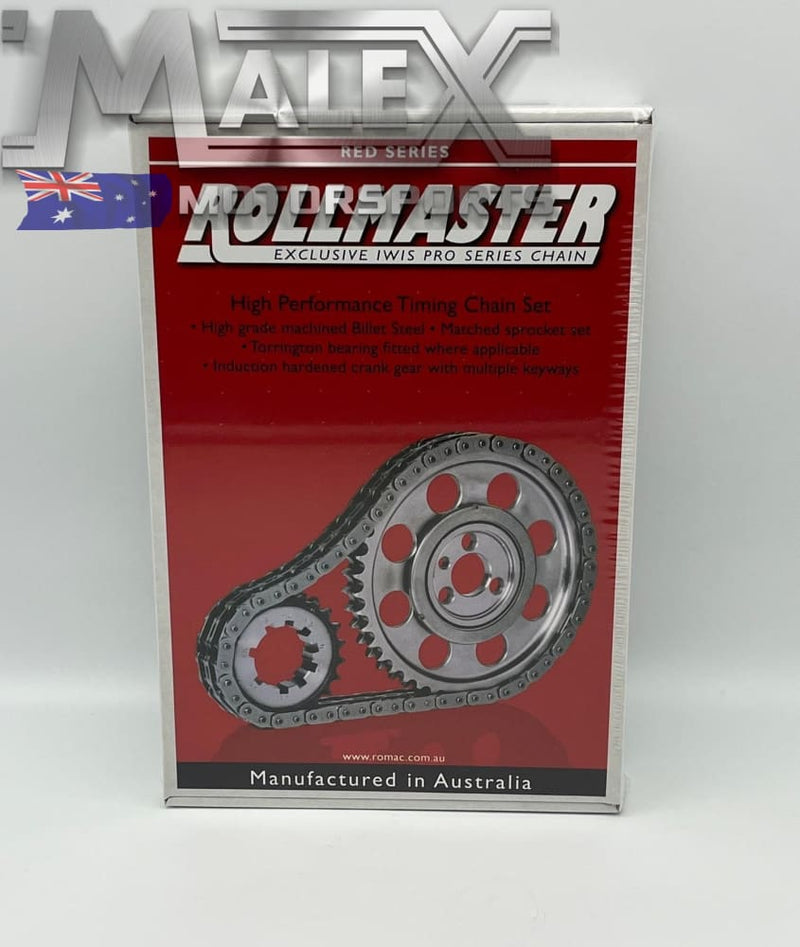 LS3 L98 LS7 Three Bolt Single row Rollmaster Timing Chain Kit 4 Pole ...