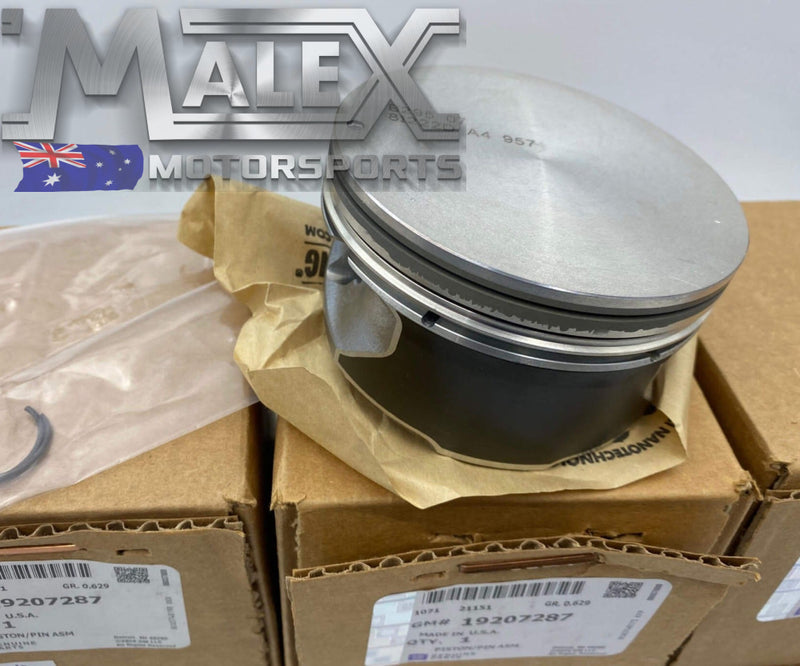 Ls3 Pistons Genuine Gm Set Of 8 Standard Bore 4.065 19207287