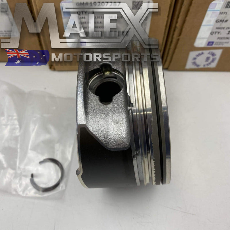 Ls3 Pistons Genuine Gm Set Of 8 Standard Bore 4.065 19207287