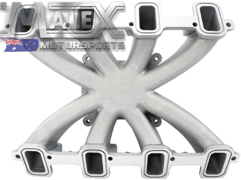 Rectangular Intake With Ramps LS3 Rectangle Port Carby Manifold Street Single Plane Intake β Malex ...