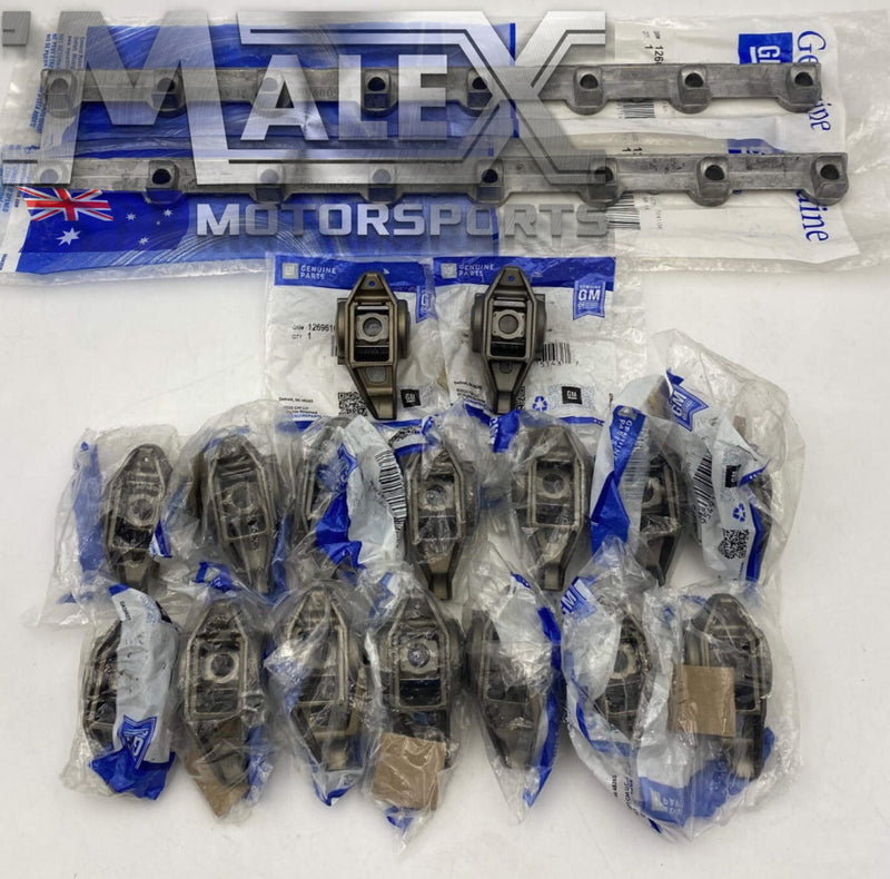 Ls3 Rocker Arm Set With Support Cradle Suit L98 L76 L77 Rectangle Port Gm