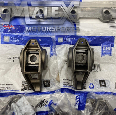 Ls3 Rocker Arm Set With Support Cradle Suit L98 L76 L77 Rectangle Port Gm
