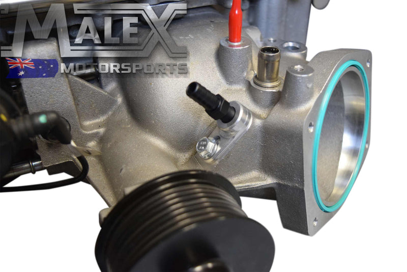 Lsa Ls9 Lt4 Ls Supercharger Vacuum Port 1/8 Npt Hose Adapter Holley High Ram Map