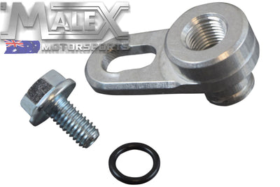 Lsa Ls9 Lt4 Ls Supercharger Vacuum Port 1/8 Npt Hose Adapter Holley High Ram Map