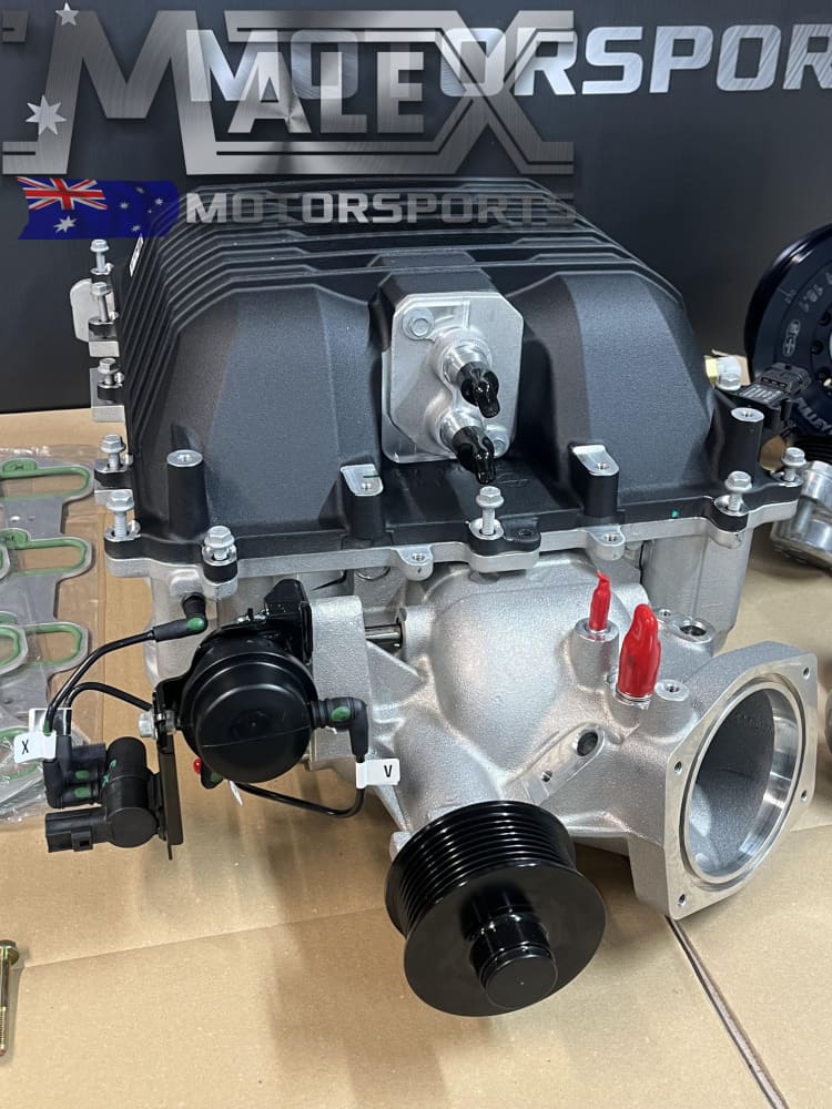 LSA Supercharger and Belt Drive Bundle Genuine GM Blower LS3 L98 LS2 L ...