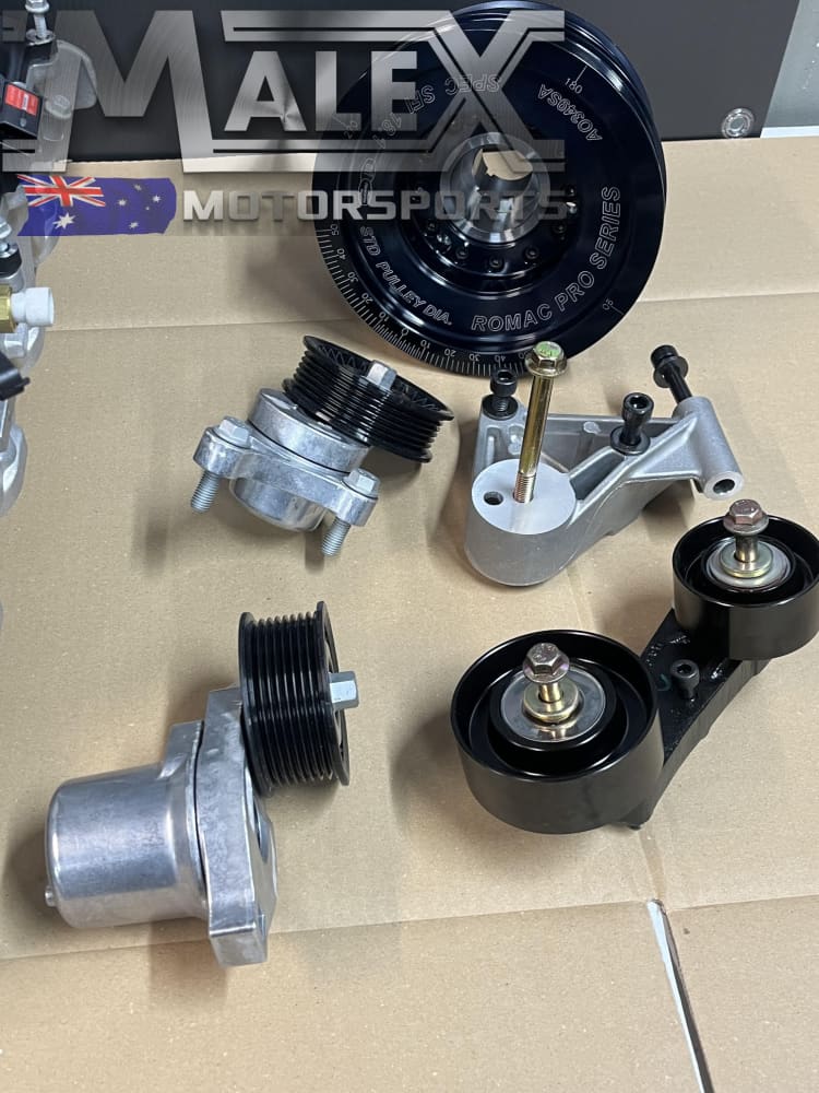 LSA Supercharger and Belt Drive Bundle Genuine GM Blower LS3 L98 LS2 L ...