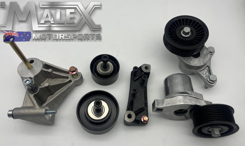 LSA Supercharger Tensioner Idler Kit VF GTS Crate Motor GM Bracket
