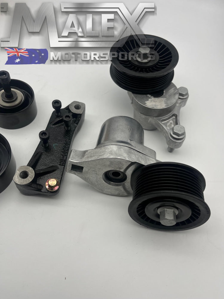 LSA Supercharger Tensioner Idler Kit VF GTS Crate Motor GM Bracket