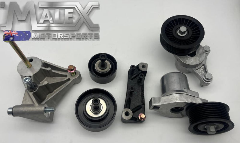 LSA Supercharger Tensioner Idler Kit VF GTS Crate Motor GM Bracket ...