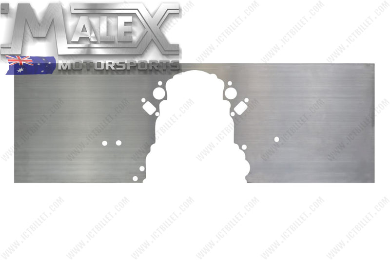 Lsx Front Engine Plate - Aluminium Chevy Solid Motor Mount Ls Ls1 Ls2 Ls3