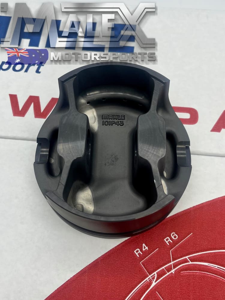 Mahle 4.125 Bore 4.000 Stroke 6.125 Rod -18cc LS LSX Dart Forged Pisto ...