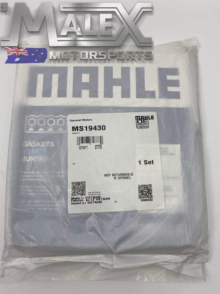 Mahle Ls2 Intake Inlet Manifold Gasket Seals Set Vz Ve Hsv