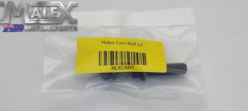 Malex LS 3 BOLT CAM BOLTS (SET OF 3) – Malex Motorsports Australia