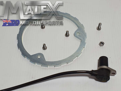 Malex Motorsports Speed Signal Pulse Ring And Vss Sensor For Output Flange Adaptor Pulse Ring