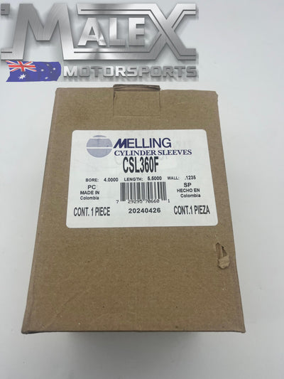 Melling LS2 L98 Cylinder Repair Sleeves 4.000 Bore CSL360F