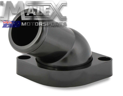 Mr Gasket 30 Degree Swivel Ls Thermostat Housing Black Water Neck