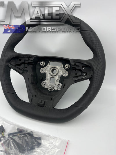 NEW VF HSV SSV Steering Wheel Black Leather Black Stitch Paddle Shift GTS 92276595