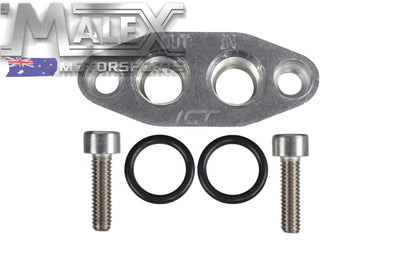 Oil Cooler Adapter -6An Orb Oring In/Out Port Plate Ls1 Lsx Ls3 Ls L98 Kit