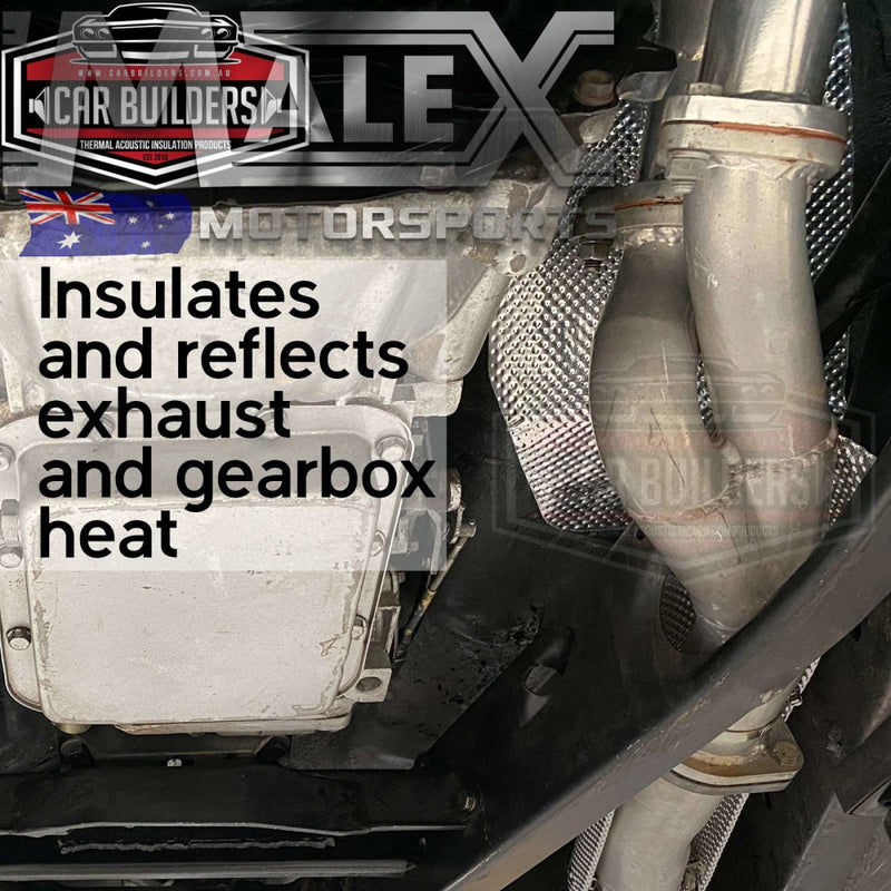 Peel & Stick Heat Shield Heavy Face (600 X 500Mm) Automotive