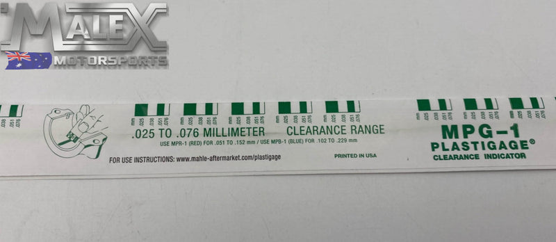 Plastigage .001-.003 Range Green Mahle Clevite