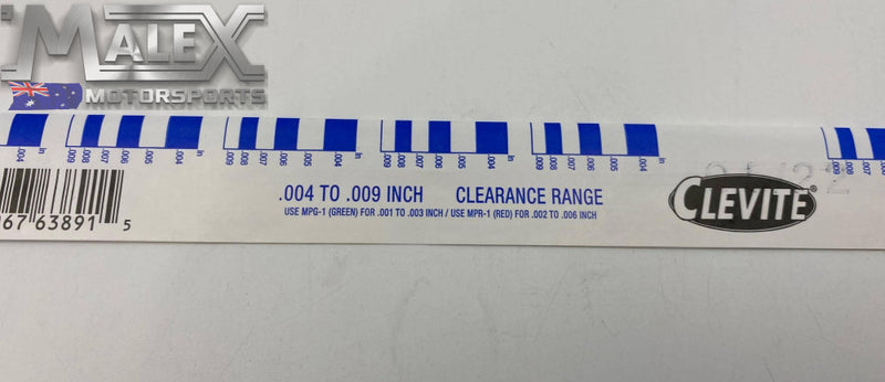 Plastigage .004-.009 Range Blue Mahle Clevite