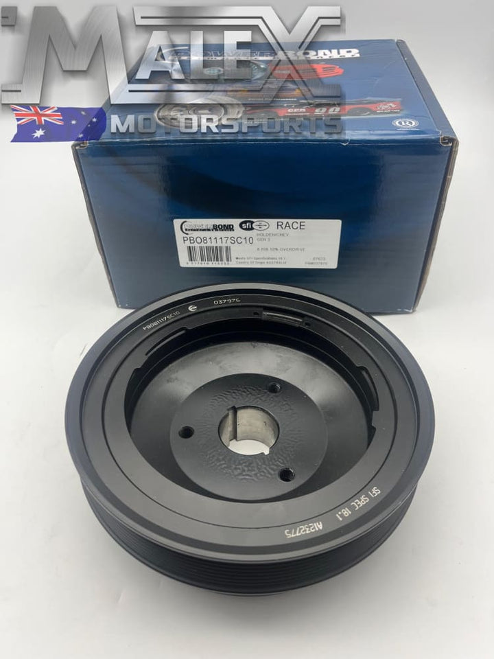 Powerbond LS VE VF Offset 8 PK Harmonic Balancer to suit