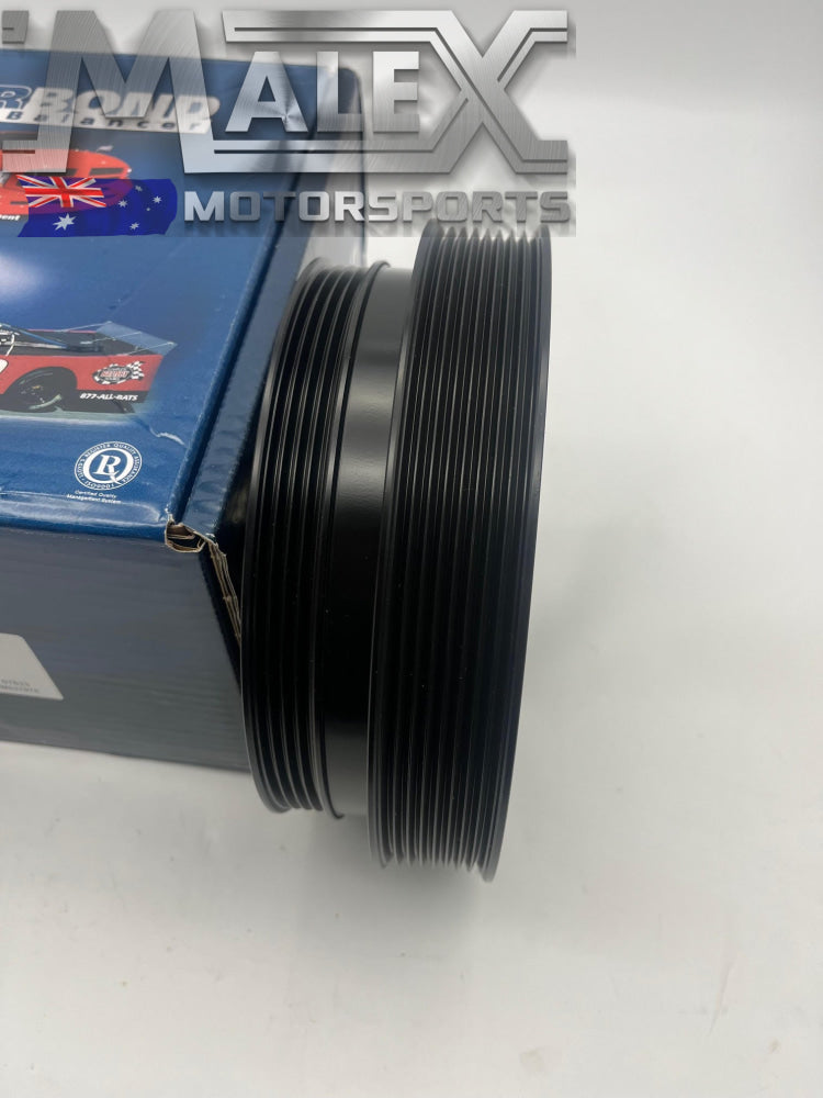 Powerbond LS VE VF Offset 8 PK Harmonic Balancer to suit Supercharger ls3 L98