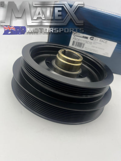 Powerbond LS VE VF Offset 8 PK Harmonic Balancer to suit Supercharger ls3 L98
