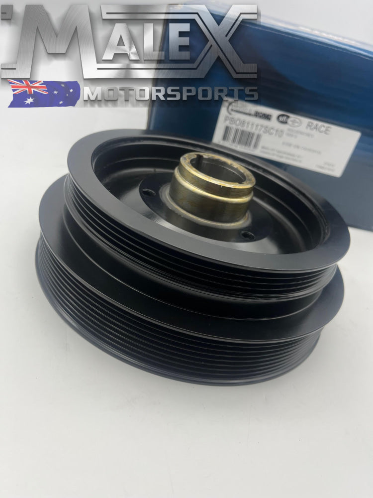 Powerbond LS VE VF Offset 8 PK Harmonic Balancer to suit Supercharger ls3 L98