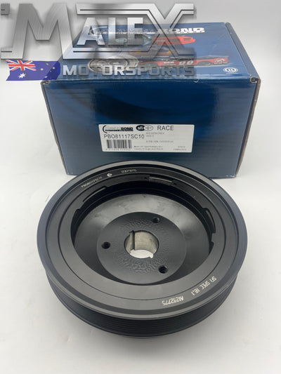 Powerbond LS VE VF Offset 8 PK Harmonic Balancer to suit Supercharger ls3 L98