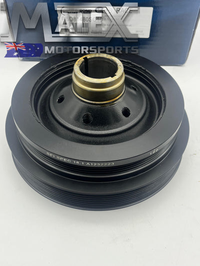 Powerbond LS1 VT-VY Offset 8 PK 10% Overdrive Harmonic Balancer to suit Supercharger