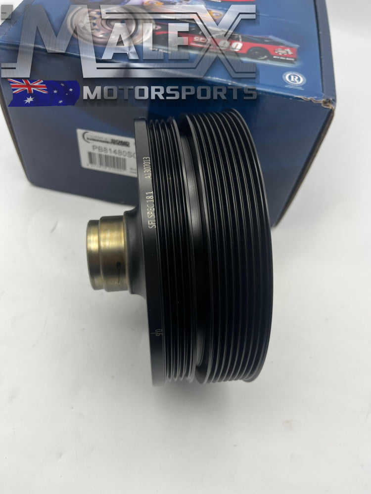 Powerbond LS1 VT VY Offset 8 PK Harmonic Balancer to suit Supercharger