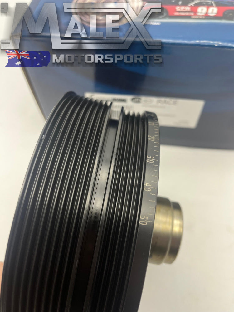 Powerbond LS1 VT VY Offset 8 PK Harmonic Balancer to suit Supercharger