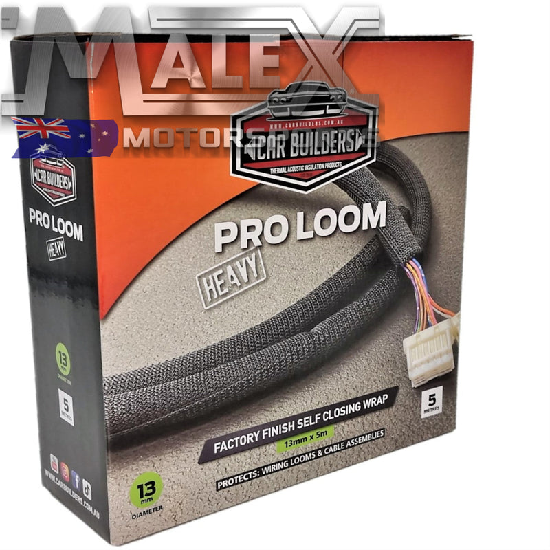 Pro Loom Heavy - Wiring Loom/Harness Protection Wrap 8 13 19 25 And 29Mm Diameter 13Mm Suits Dia.
