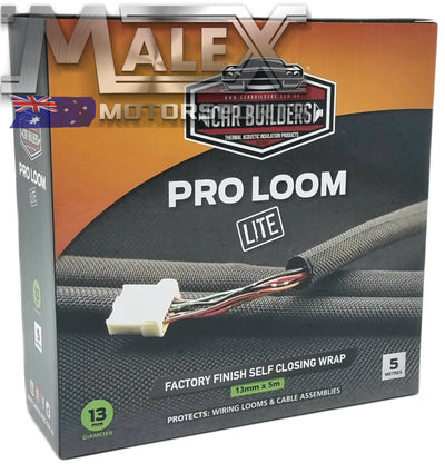 Pro Loom Lite - Wiring Loom/Harness Protection Wrap 8 13 19 25 And 29Mm Diameter 13Mm Suits Dia.