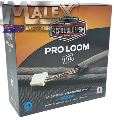 Pro Loom Lite - Wiring Loom/Harness Protection Wrap 8 13 19 25 And 29Mm Diameter 19Mm Suits Dia.