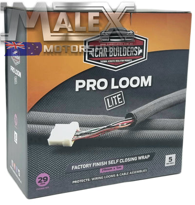 Pro Loom Lite - Wiring Loom/Harness Protection Wrap 8 13 19 25 And 29Mm Diameter Suits Dia. 26-31Mm