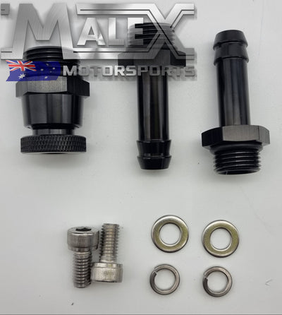 Raceworks Catch Can Round with Y Ports and Drain Plug