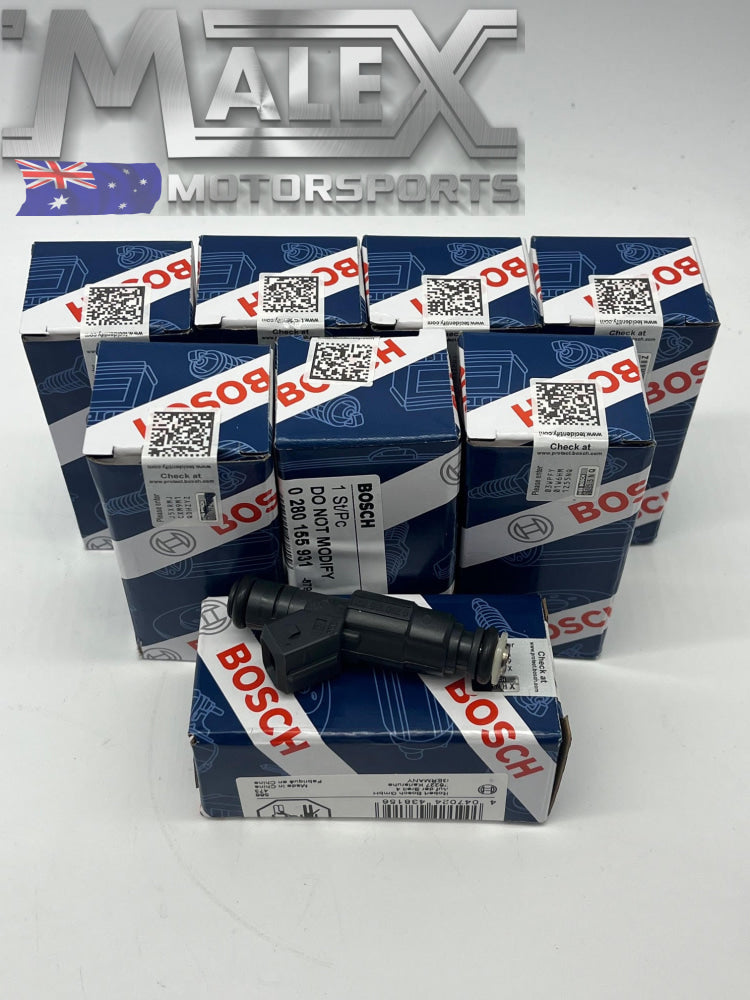 Set Of 8 Genuine Bosch Injectors 5.7 Litre Ls1 Ls6 Vt Vx Vy 0280155931 Injector