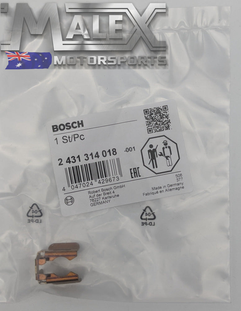 Set Of X8 Bosch Injector Retaining Clip 2431314018 (2 431 314 018) Ls2 Ls3 Lsa L98