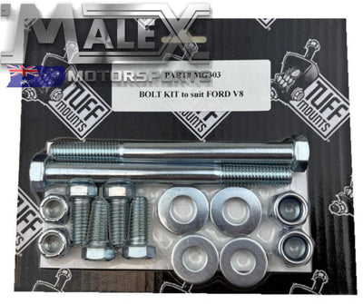 Tuff Mounts Bolt Kit For Ford V8 Engines Mg303