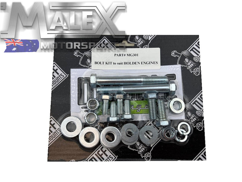 Tuff Mounts Bolt Kit For Holden V8 Engines