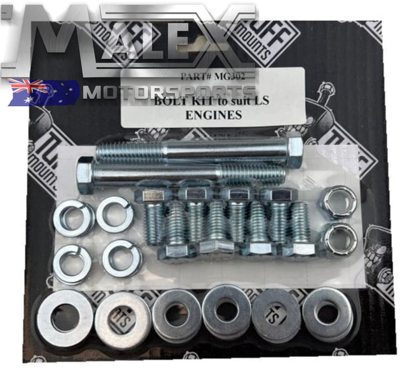 TUFF MOUNTS BOLT KIT FOR LS ENGINES – Malex Motorsports Australia