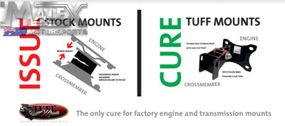 Tuff Mounts Engine Mounts for Holden V8 in HK HT HG TM001
