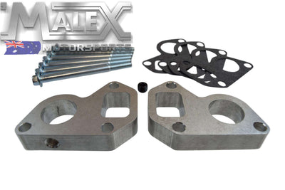 Billet LS engine water pump spacers/adapters. change pulley offset for conversion Malex Motorsports Australia