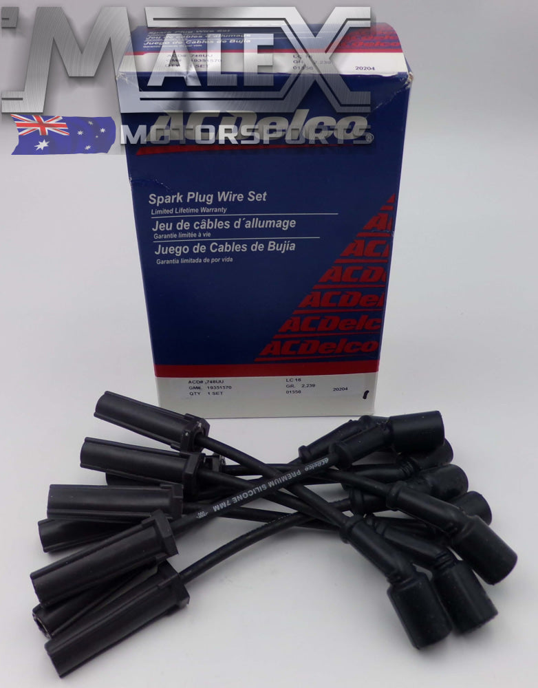 Ve Vf Gm Acdelco Spark Plug Ignition Leads Set Ls1 Ls2 Ls3 L98 Ss Hsv