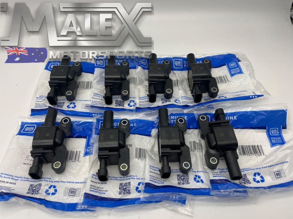 VE VF LS Coils Genuine GM X8 Suit LS2 LS3 LSA L98 Ignition Coil set ...