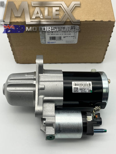 VZ VE VF V6 Alloytec Starter motor Genuine GM with Adapter LFW LFX LLT LE0 LY7