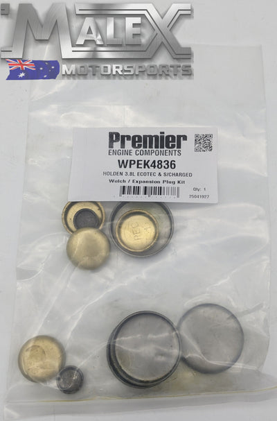 Welch plug kit 3.8 L67 LN3 Ecotec V6 S/charged